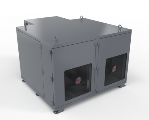 巴可UDX-4K40 双机侧投恒温箱062001 (1)