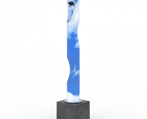 造型立柱投影机基站 250412 (7)