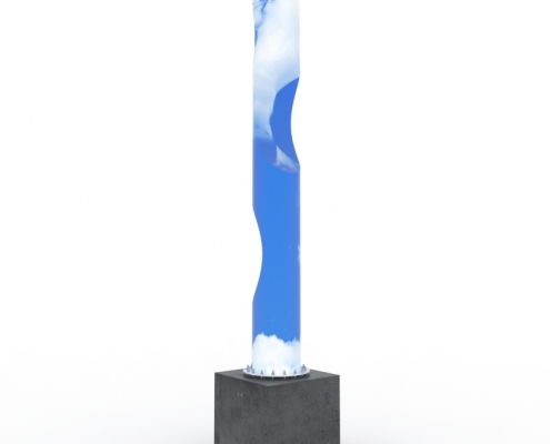 造型立柱投影机基站 250412 (8)