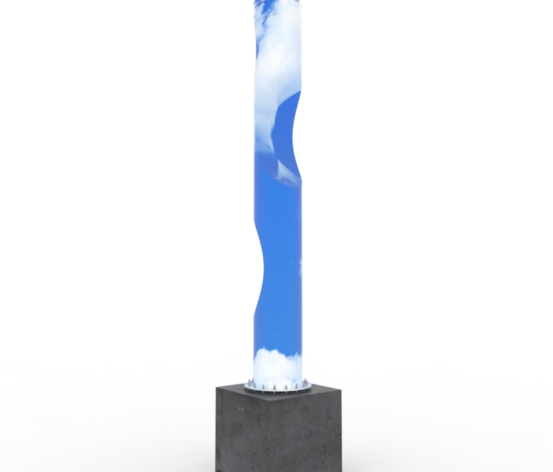 造型立柱投影机基站 250412 (8)